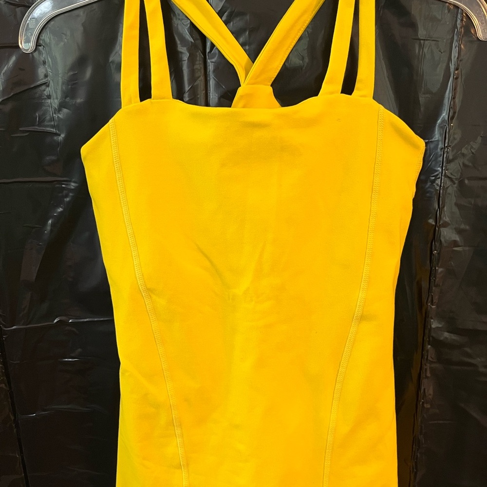 Yellow Women's Yoga Top by Kiragrace